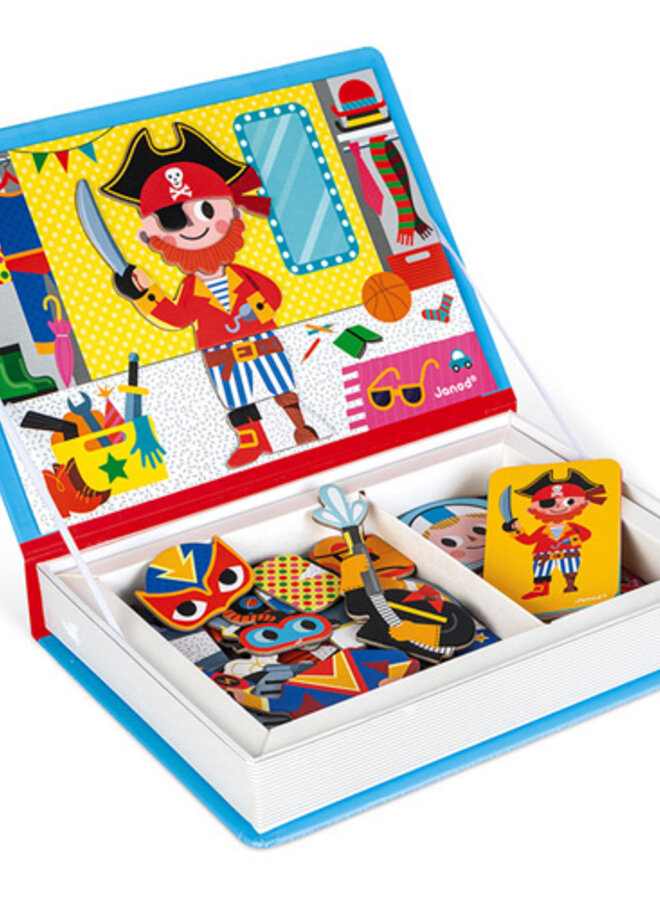 Janod Magnetibook – Kostuum (jongens)