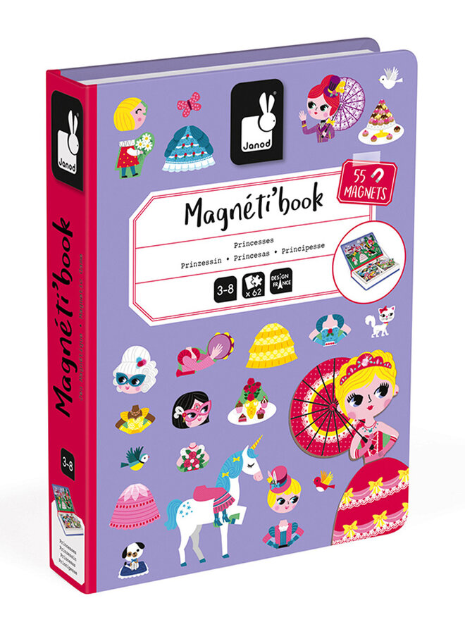 Janod Magnetibook – Prinsessen