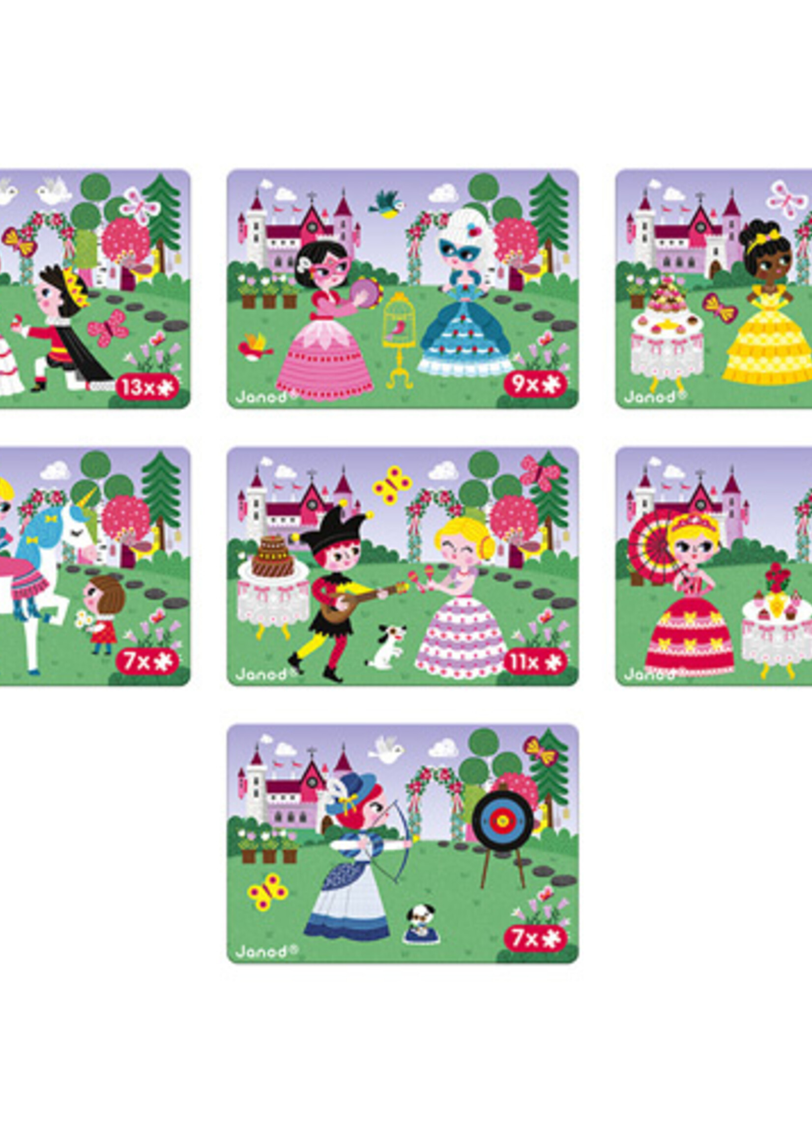 Janod Janod Magnetibook – Prinsessen