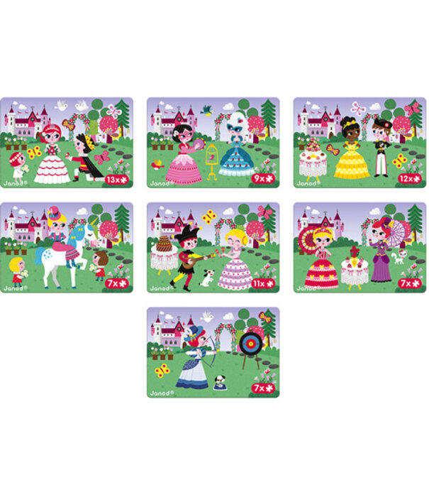 Janod Janod Magnetibook – Prinsessen