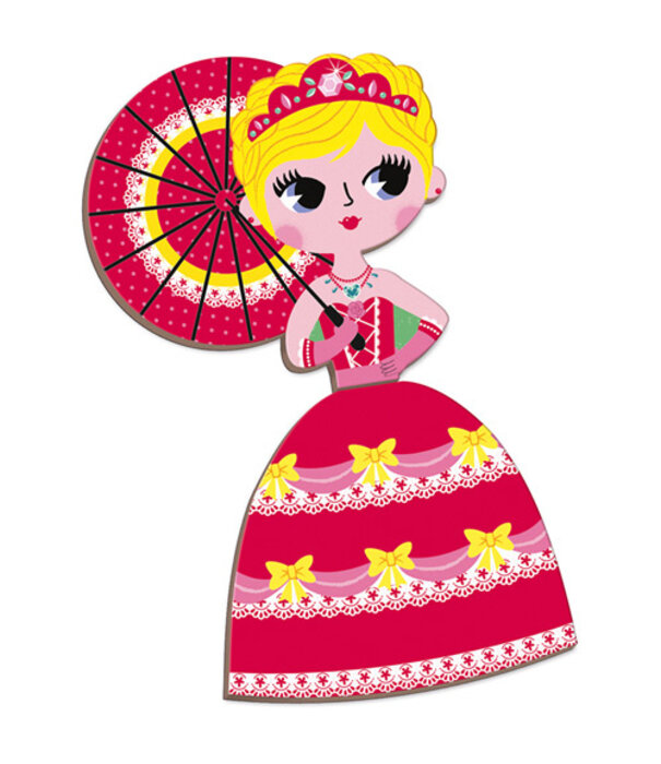 Janod Janod Magnetibook – Prinsessen