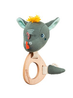 Lilliputiens Houten rammelaar - Joe