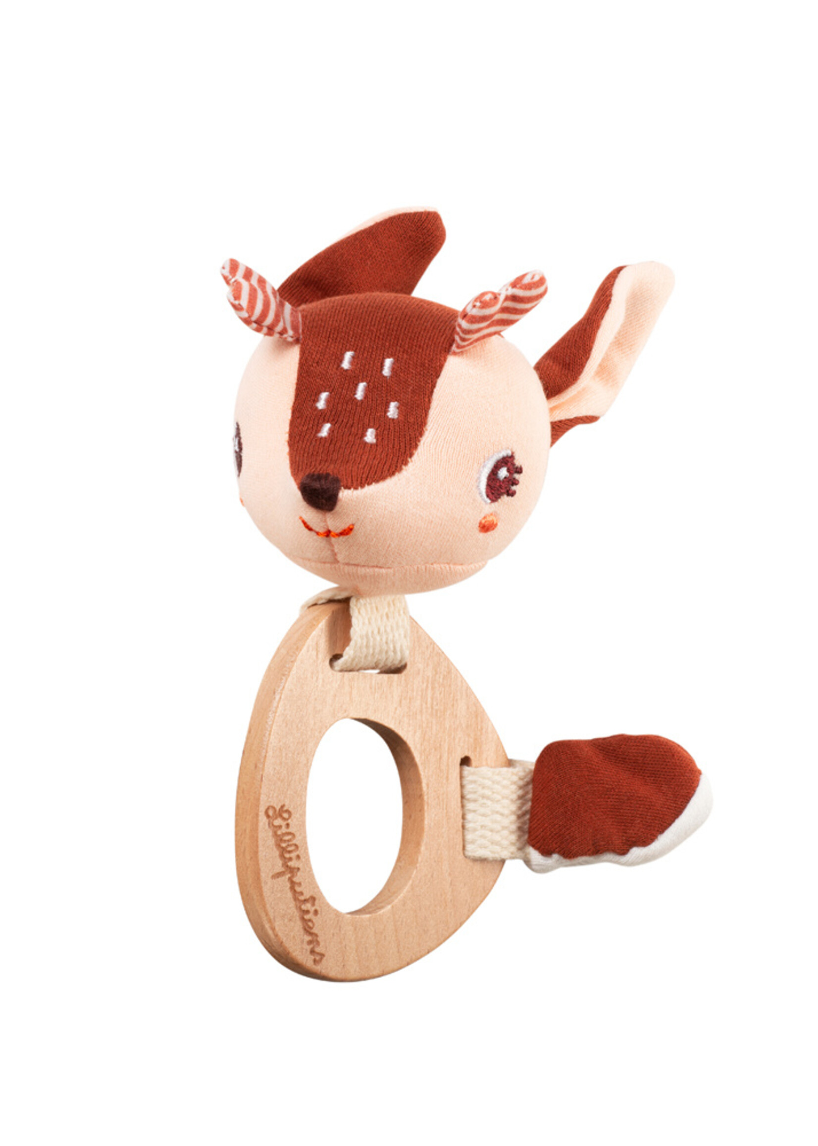 Lilliputiens Houten rammelaar - Stella