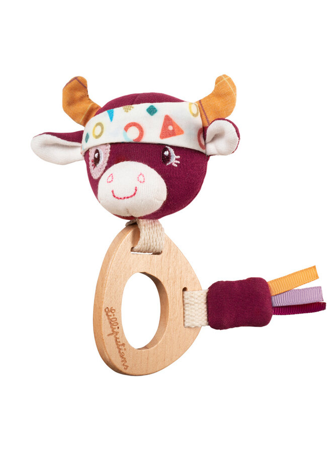 Houten rammelaar - Rosalie