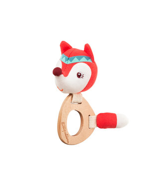 Houten rammelaar - Alice