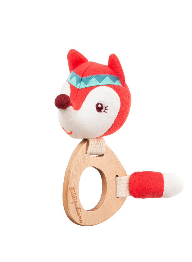 Houten rammelaar - Alice