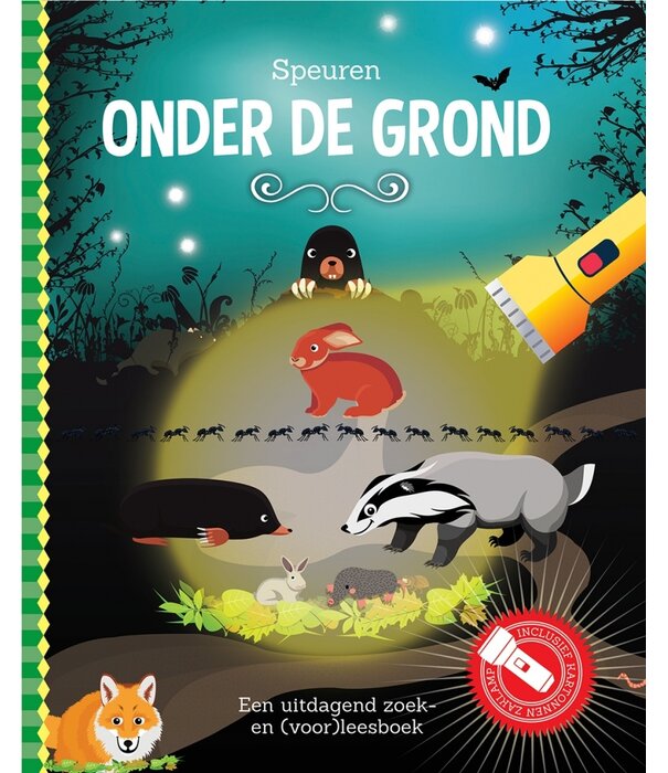 Zaklampboek - speuren onder de grond