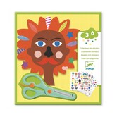 Djeco - creeren met stickers - Kapper