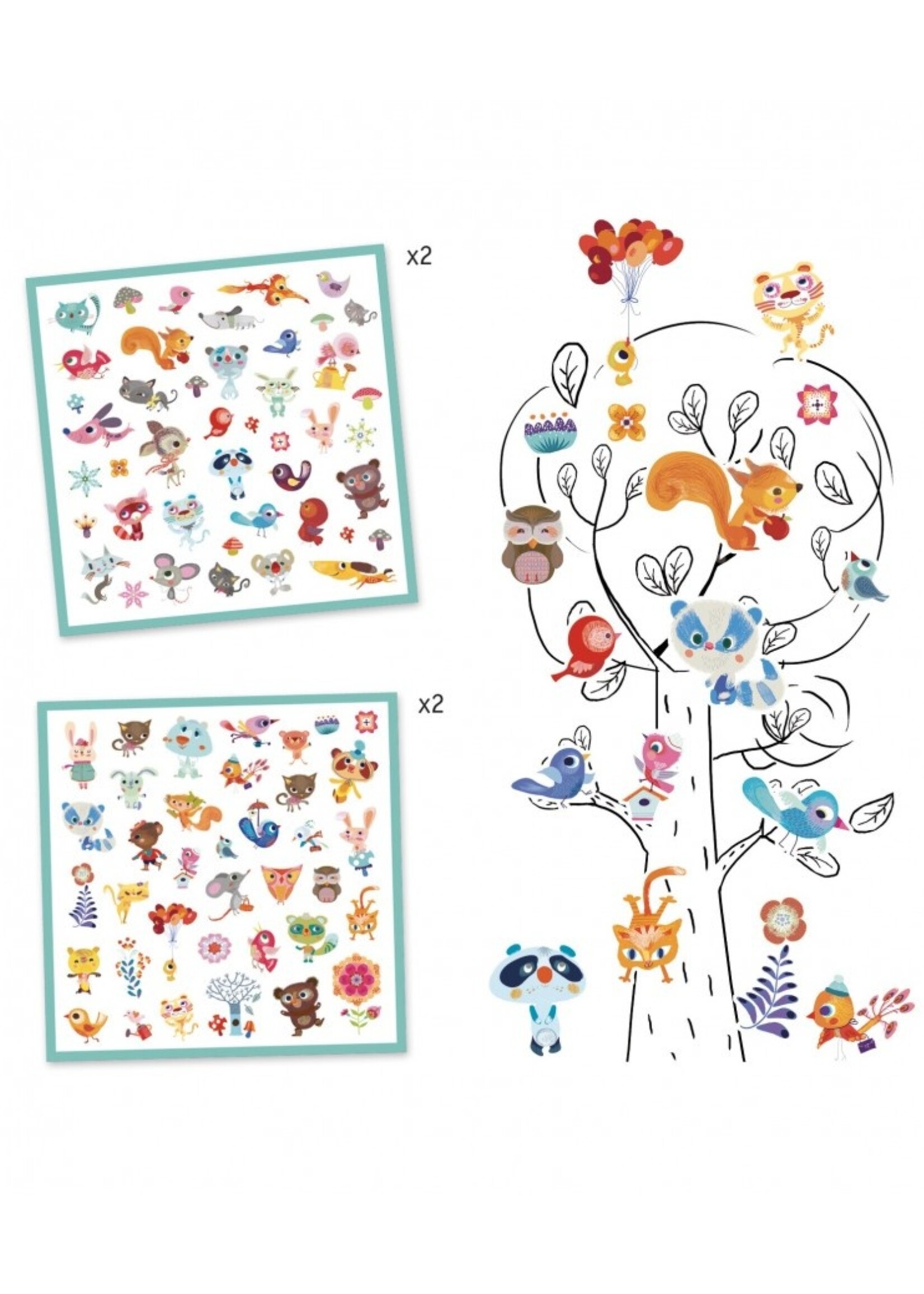 Djeco Djeco - Stickers - Vriendjes