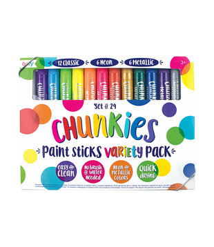 Ooly - Chunkies Pains sticks variety pack 24St