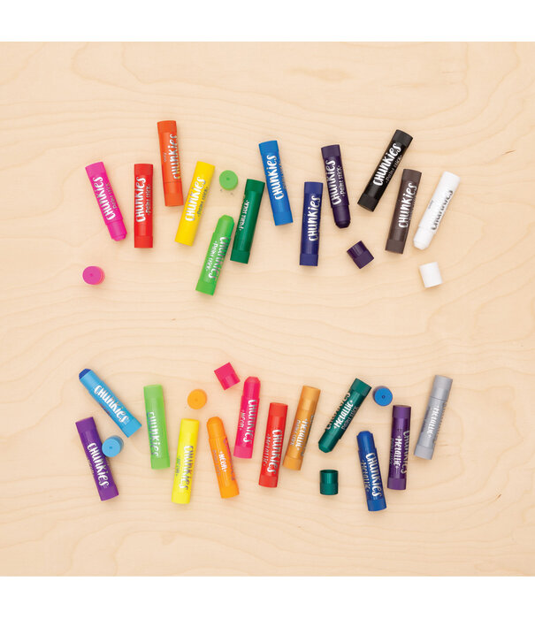 Ooly Ooly - Chunkies Pains sticks variety pack 24St