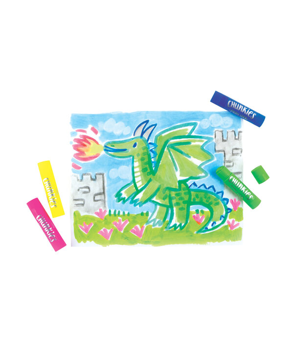 Ooly Ooly - Chunkies Pains sticks variety pack 24St