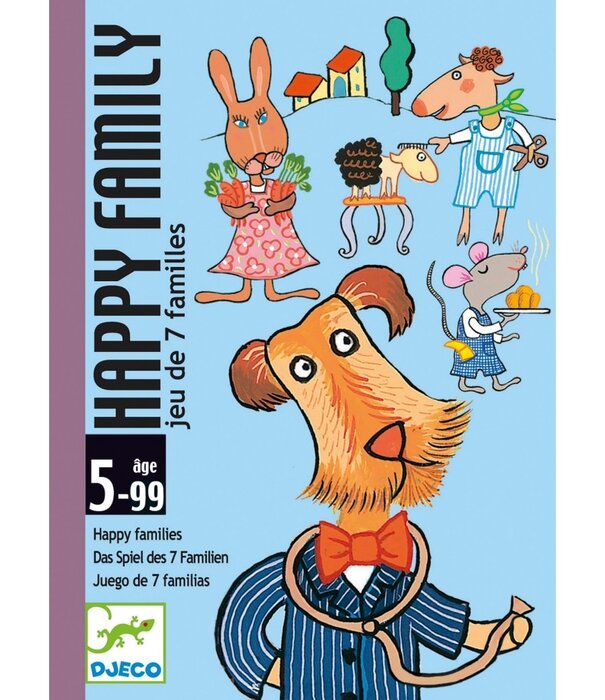 Djeco Djeco - Playing cards - Happy Family