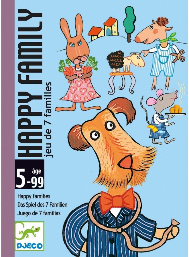 Djeco - Playing cards - Happy Family