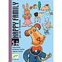 Djeco - Playing cards - Happy Family
