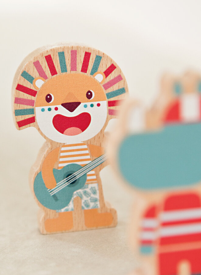 Lilliputiens - Set houten figuren beroepen