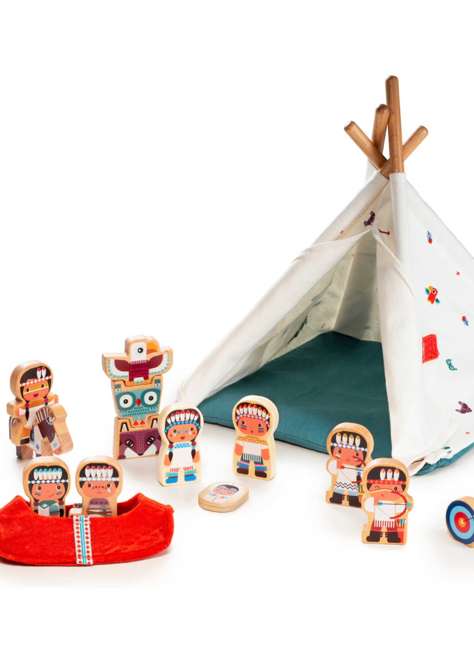 Lilliputiens Lilliputiens - Ik word groot – Wigwam en indianen