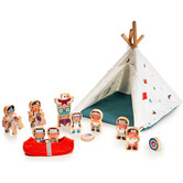 Lilliputiens - Ik word groot – Wigwam en indianen