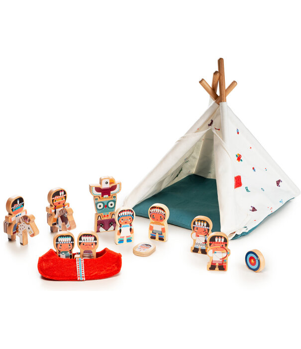 Lilliputiens Lilliputiens - Ik word groot – Wigwam en indianen
