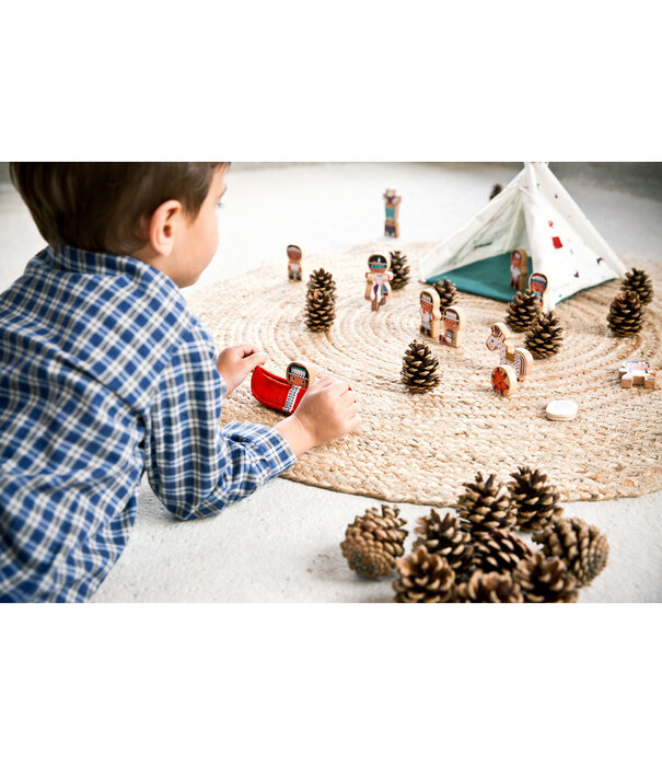Lilliputiens Lilliputiens - Ik word groot – Wigwam en indianen