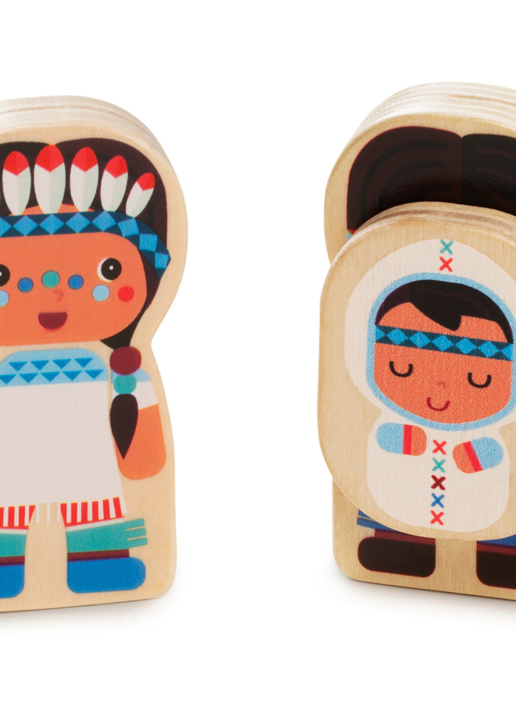 Lilliputiens Lilliputiens - Ik word groot – Wigwam en indianen