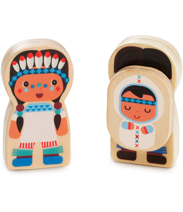 Lilliputiens Lilliputiens - Ik word groot – Wigwam en indianen