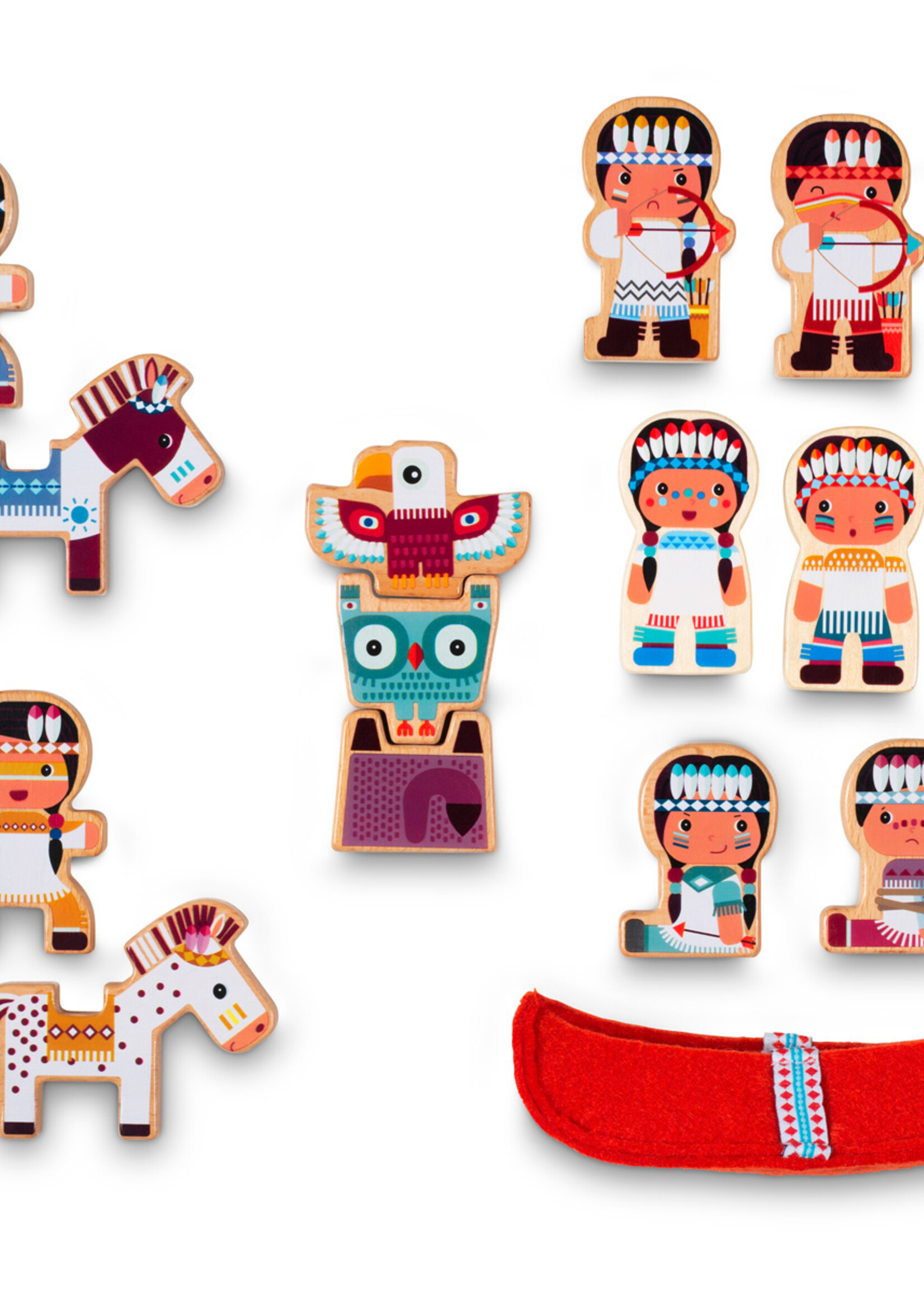 Lilliputiens Lilliputiens - Ik word groot – Wigwam en indianen