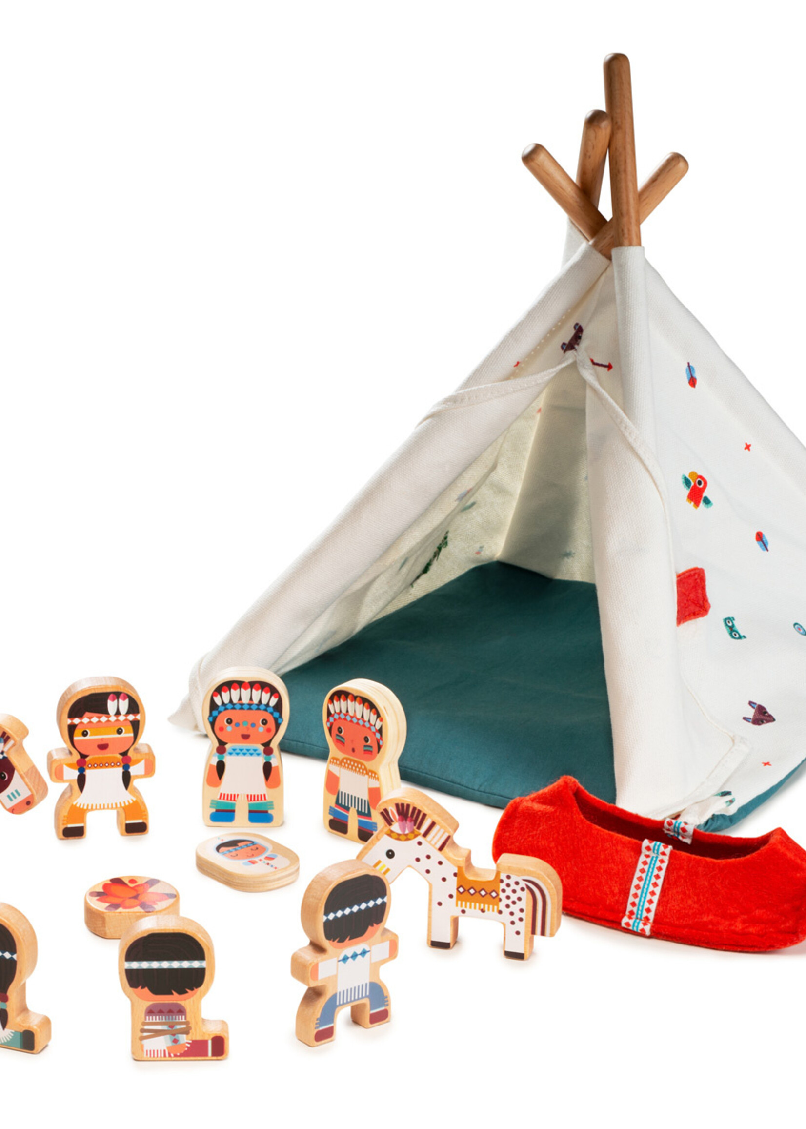 Lilliputiens Lilliputiens - Ik word groot – Wigwam en indianen