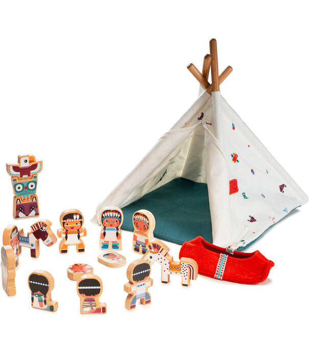 Lilliputiens Lilliputiens - Ik word groot – Wigwam en indianen