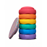 Stapelstein - Rainbow basic + board confetti