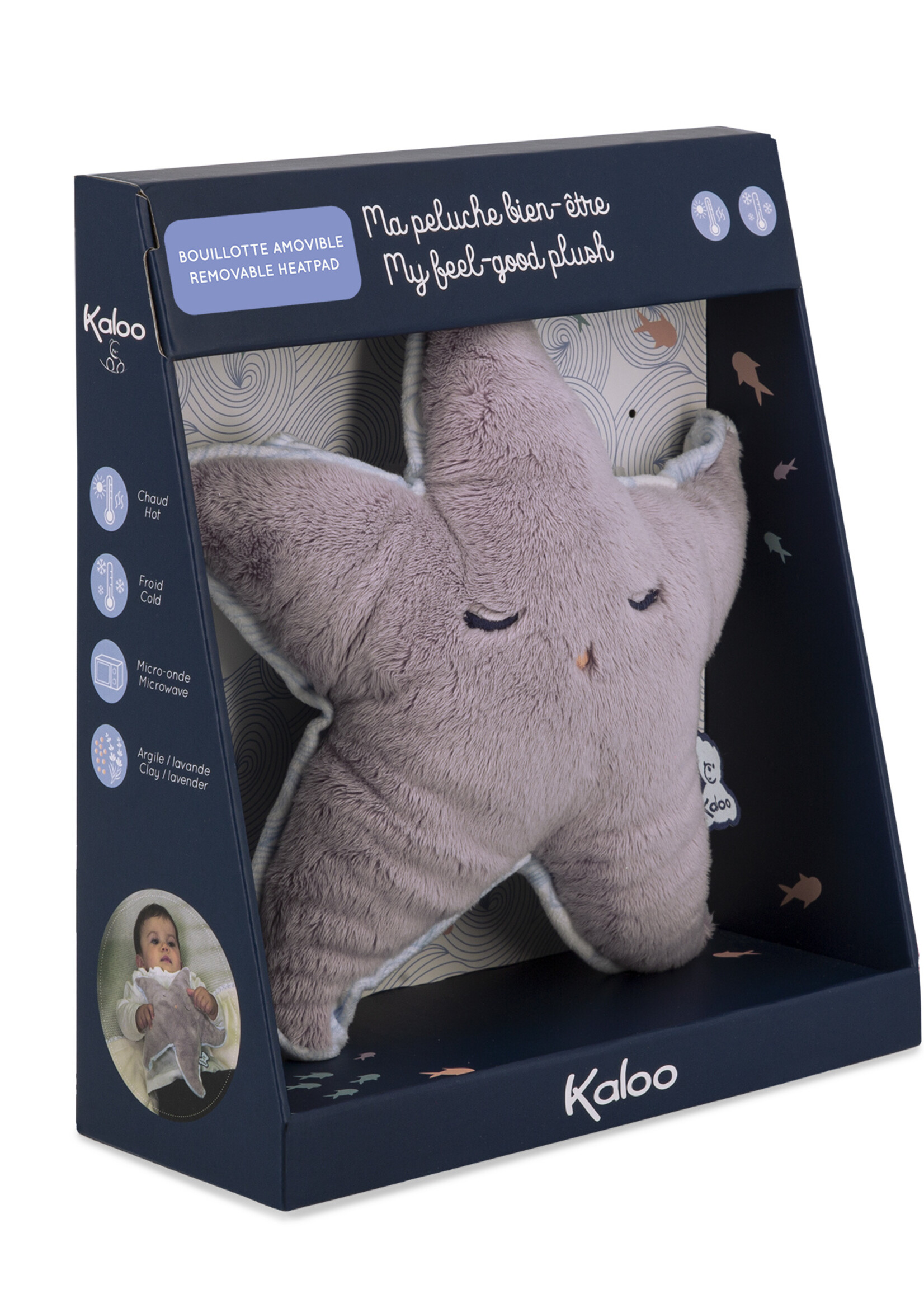 Kaloo KalooPetit Calme - Warmteknuffel Zeester