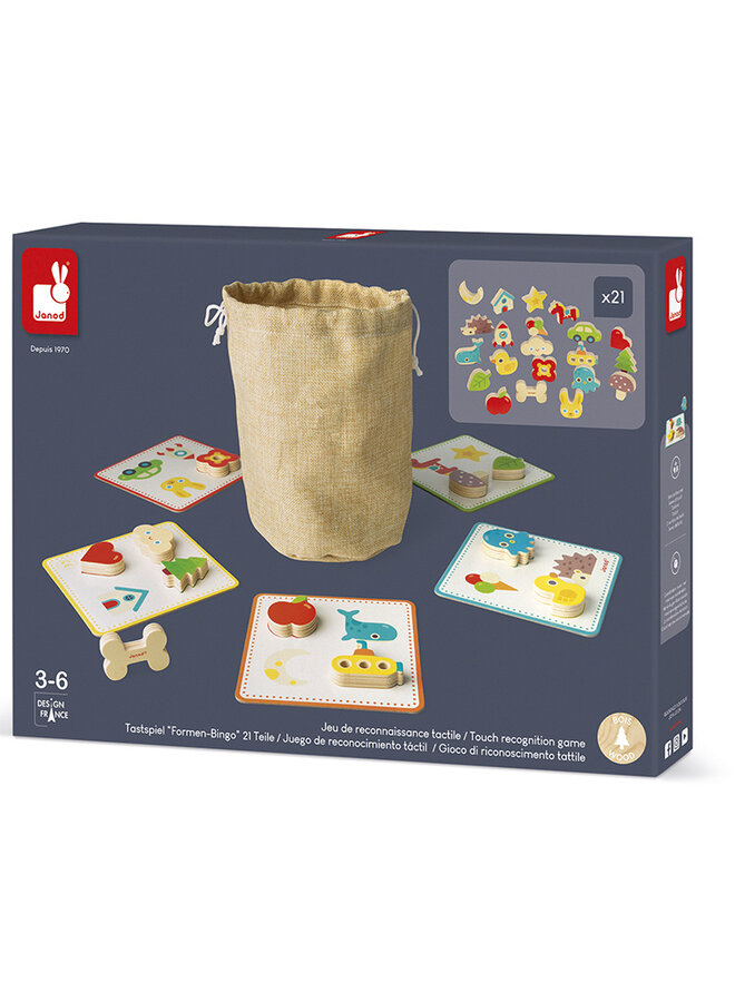 Janod - Ik leer - Bingospel op gevoel