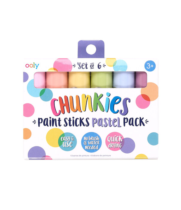 Ooly Ooly - Chunkies Paint Sticks - Pastels