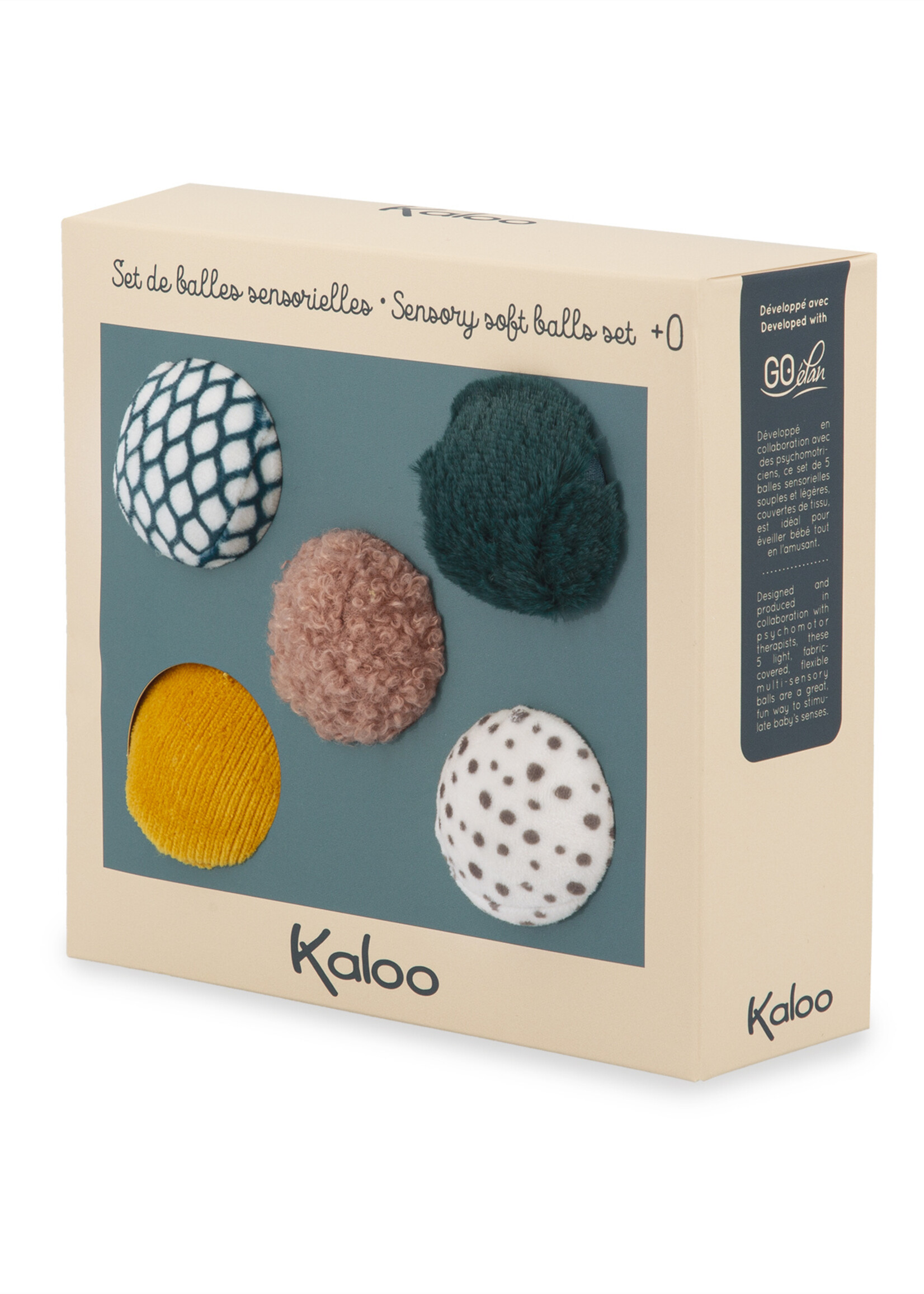 Kaloo Kaloo - 5 Zachte sensory ballen