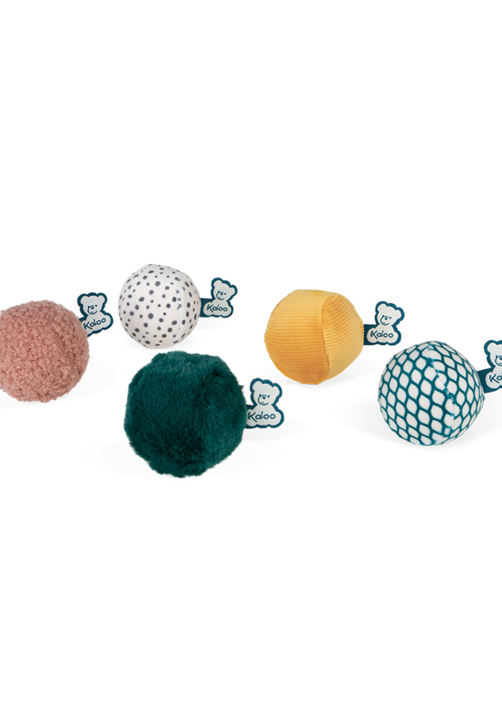 Kaloo Kaloo - 5 Zachte sensory ballen