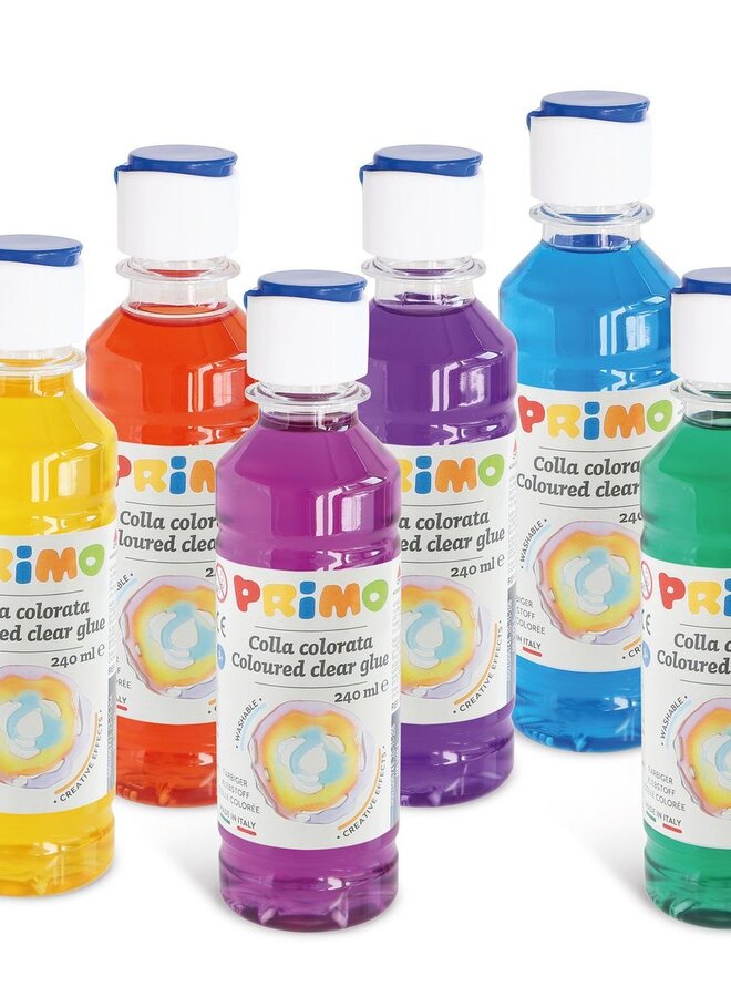 PRIMO - Lijm op waterbasis Red (240ml) - (Voor slijm)