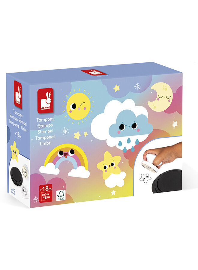 Janod - Stampinoo - Stempels Dromenland