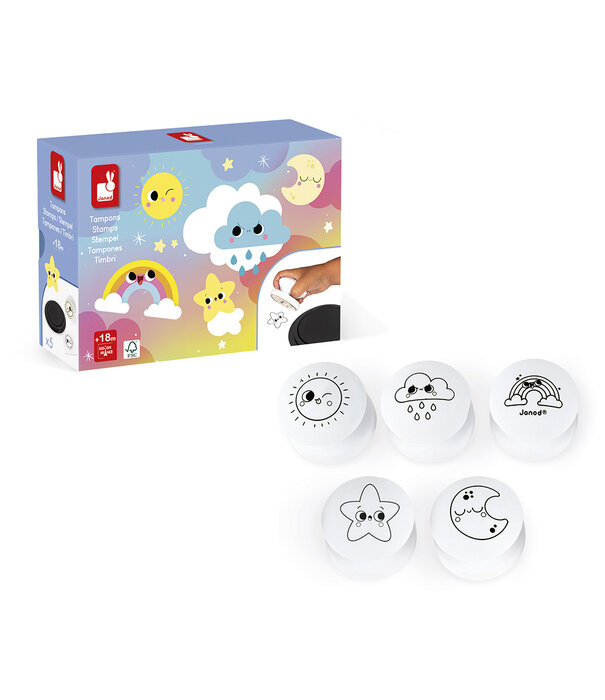 Janod Janod - Stampinoo - Stempels Dromenland