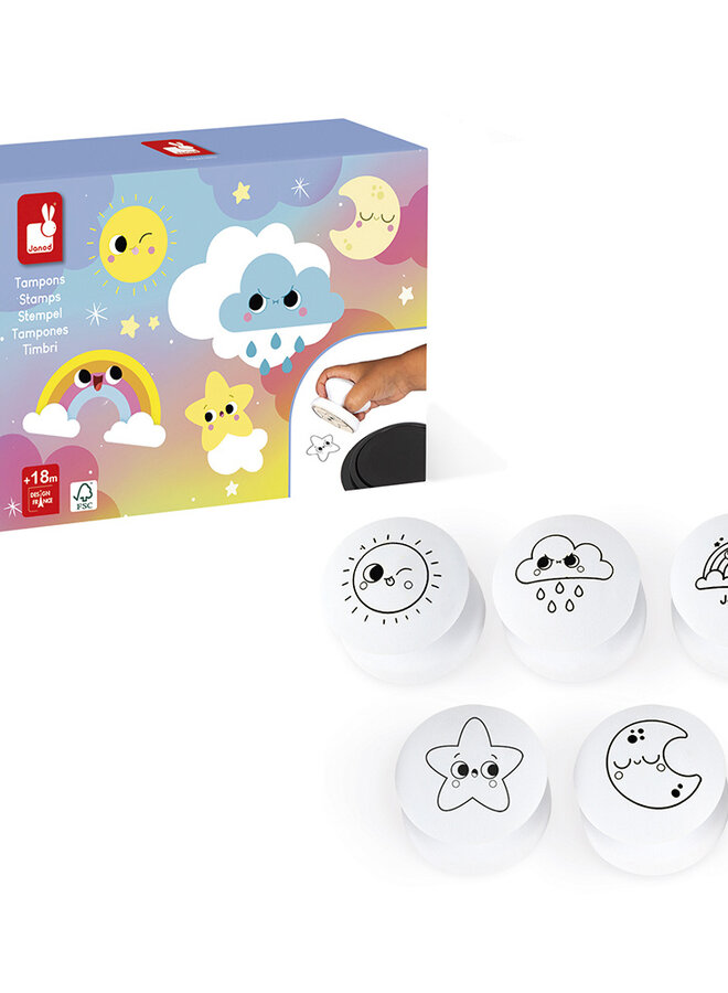 Janod - Stampinoo - Stempels Dromenland
