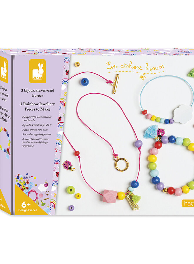 Janod - Atelier Bijoux - Sieraden maken Regenboog