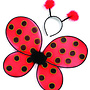 Great Pretenders - ladybug Wings and headband