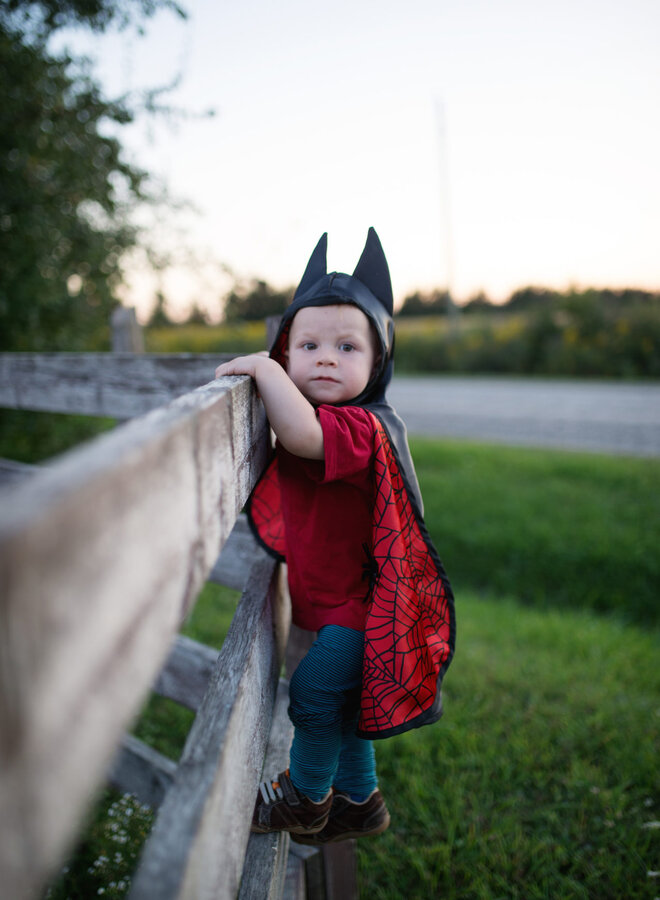Great Pretenders - Baby Spider/Bat cape - 12-24mnd