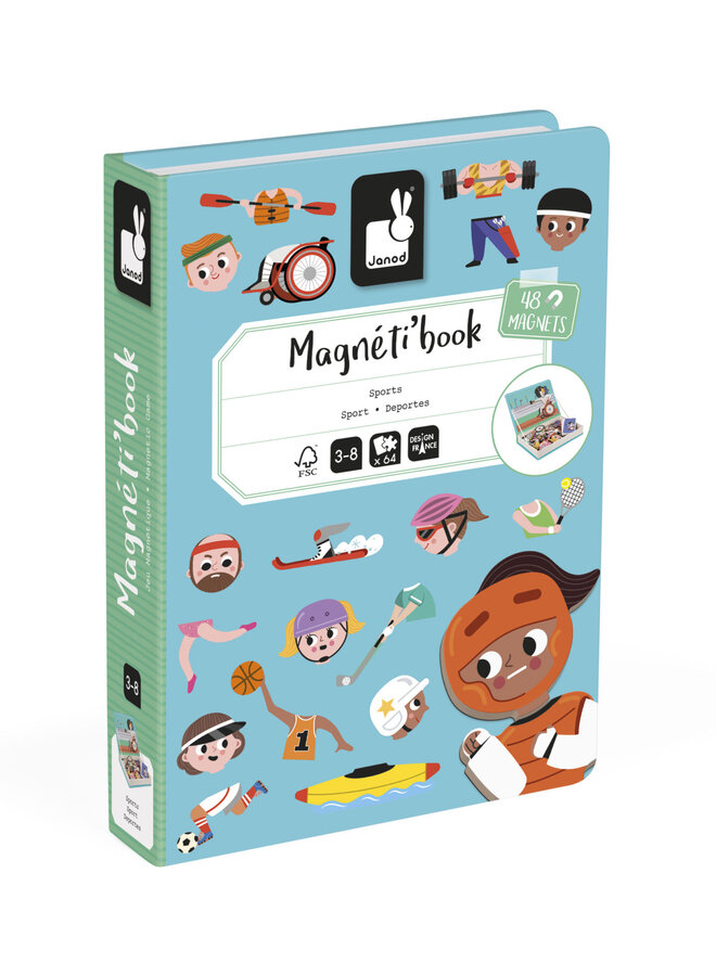 Janod Magnetibook - Sporten