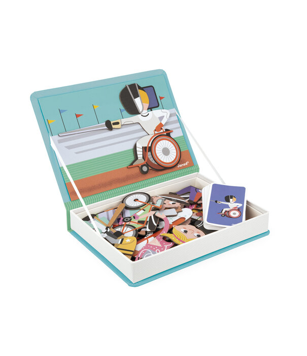 Janod Janod Magnetibook - Sporten