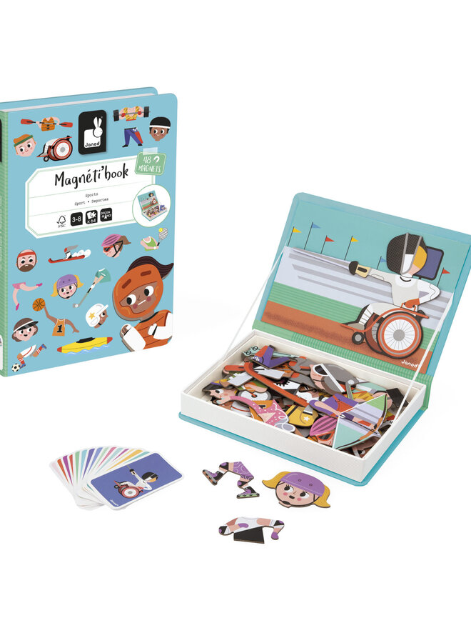 Janod Magnetibook - Sporten