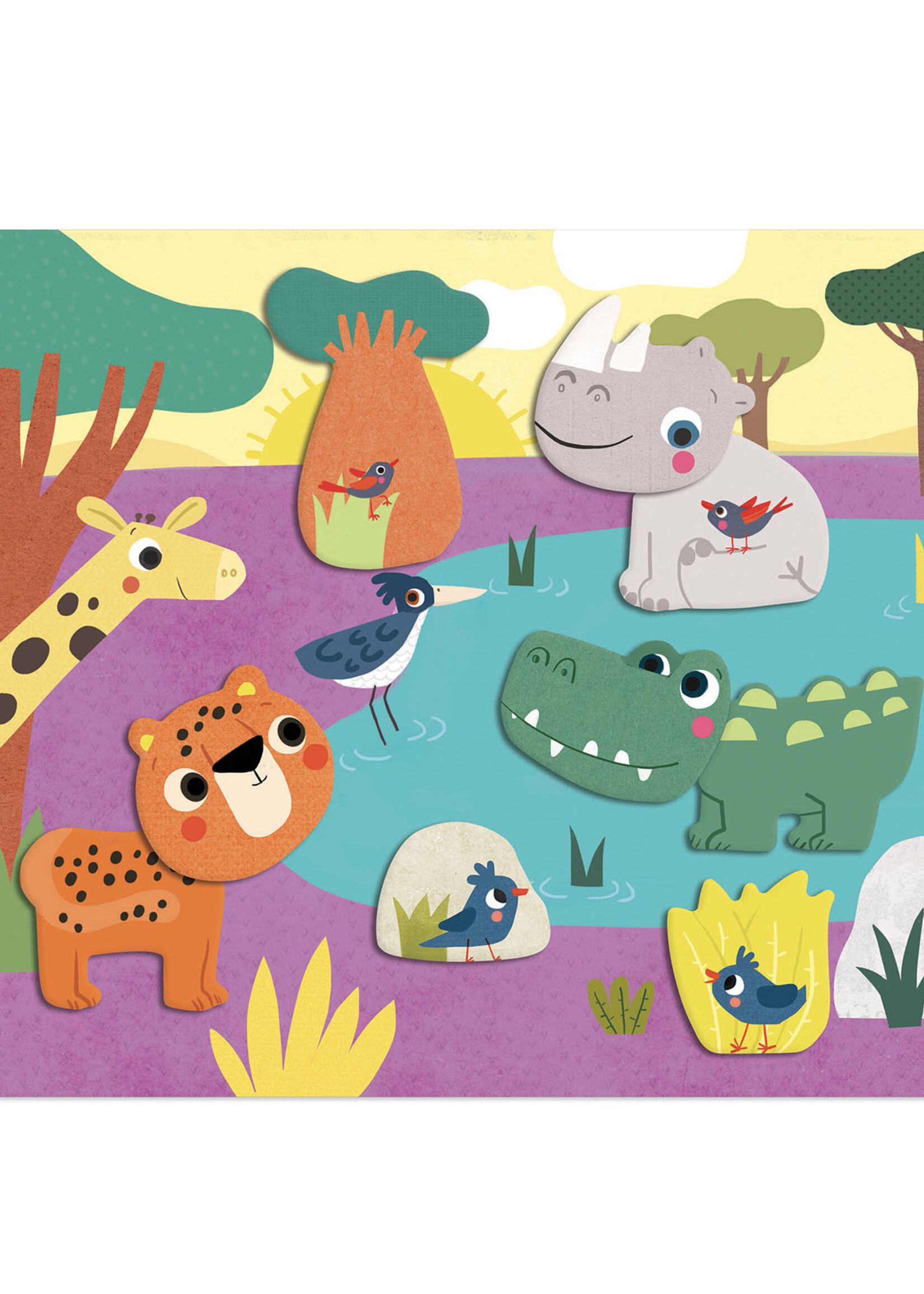 Djeco Djeco - Collage maken voor de kleintjes