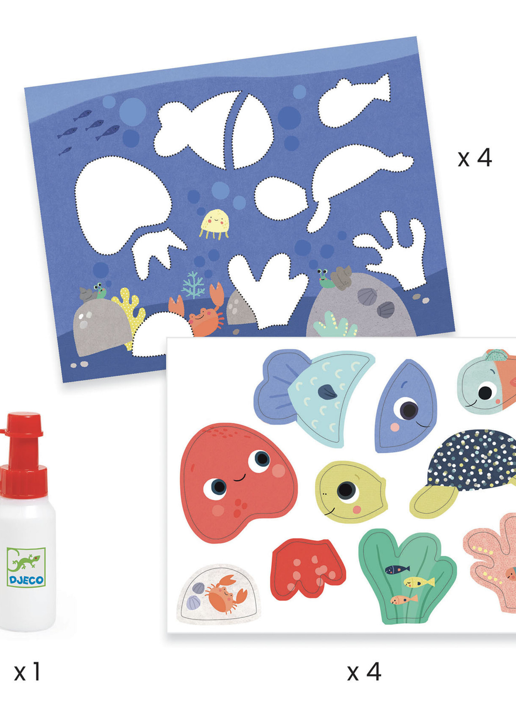 Djeco Djeco - Collage maken voor de kleintjes