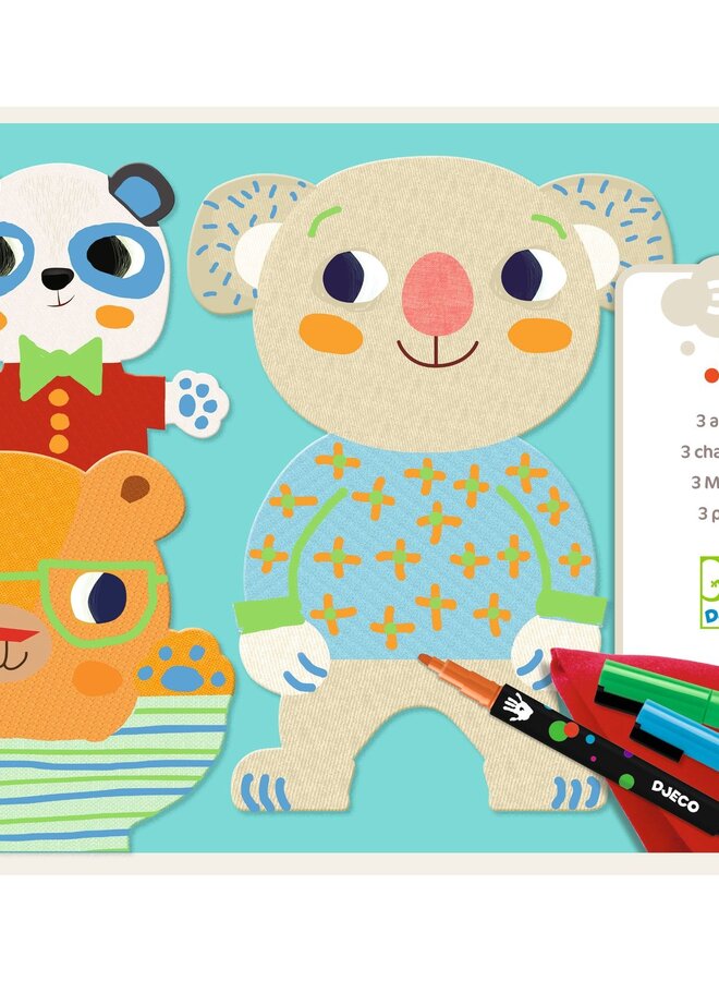 Djeco - Tekenborden beren