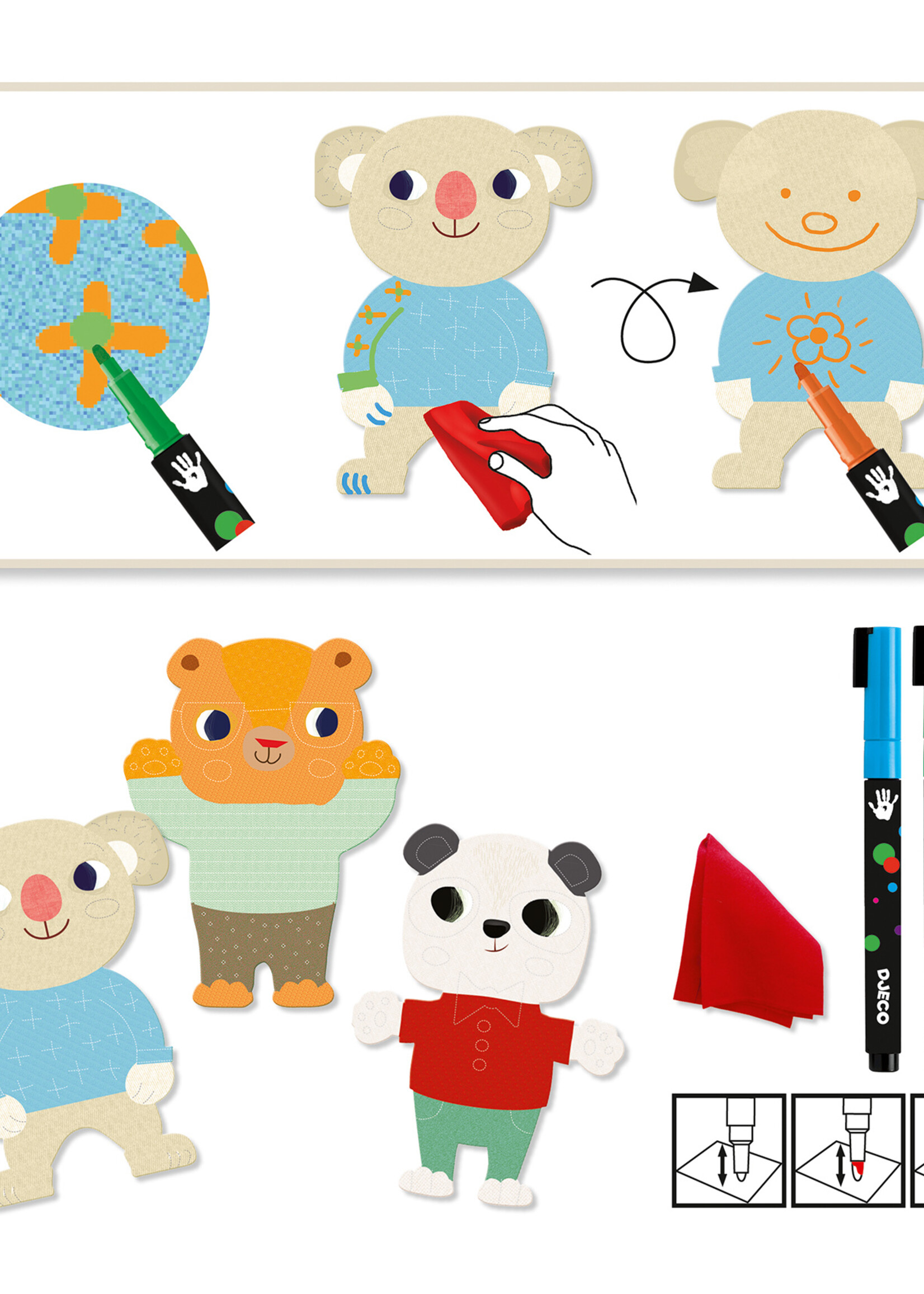 Djeco Djeco - Tekenborden beren