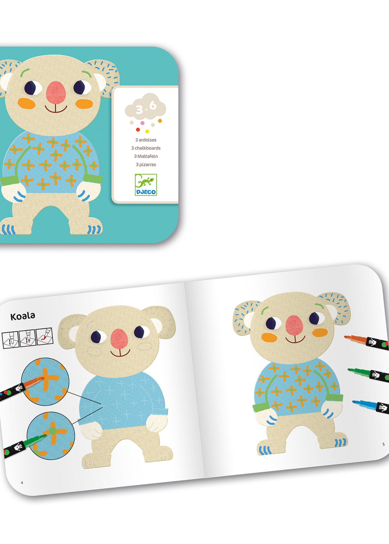 Djeco Djeco - Tekenborden beren